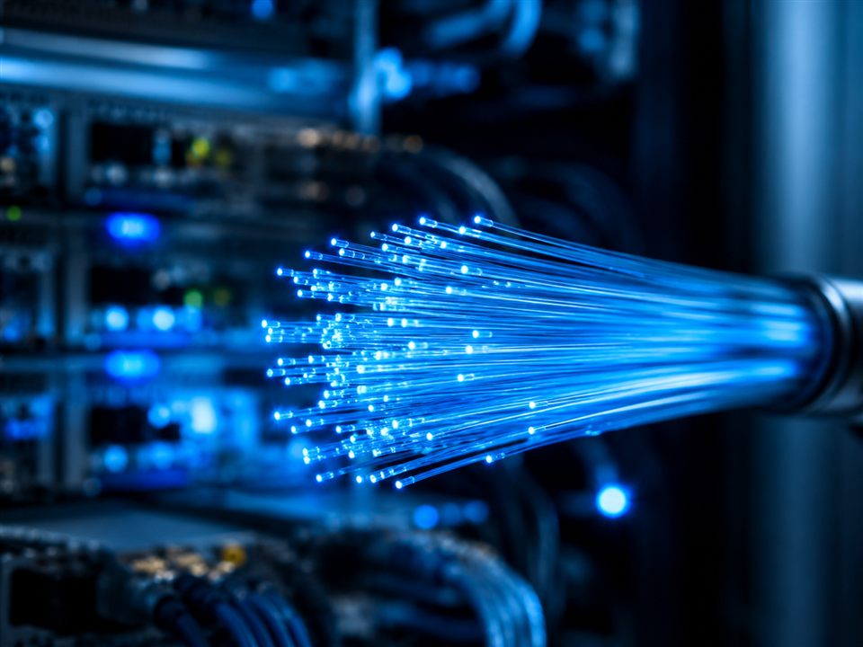 Connexion de fibre optique