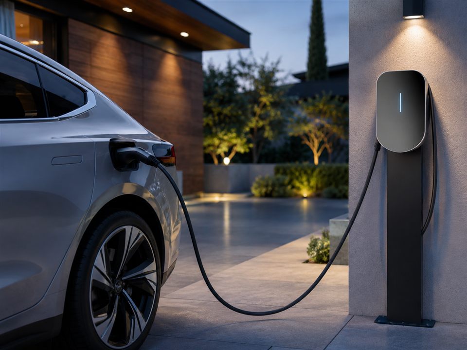 Borne de recharge électrique