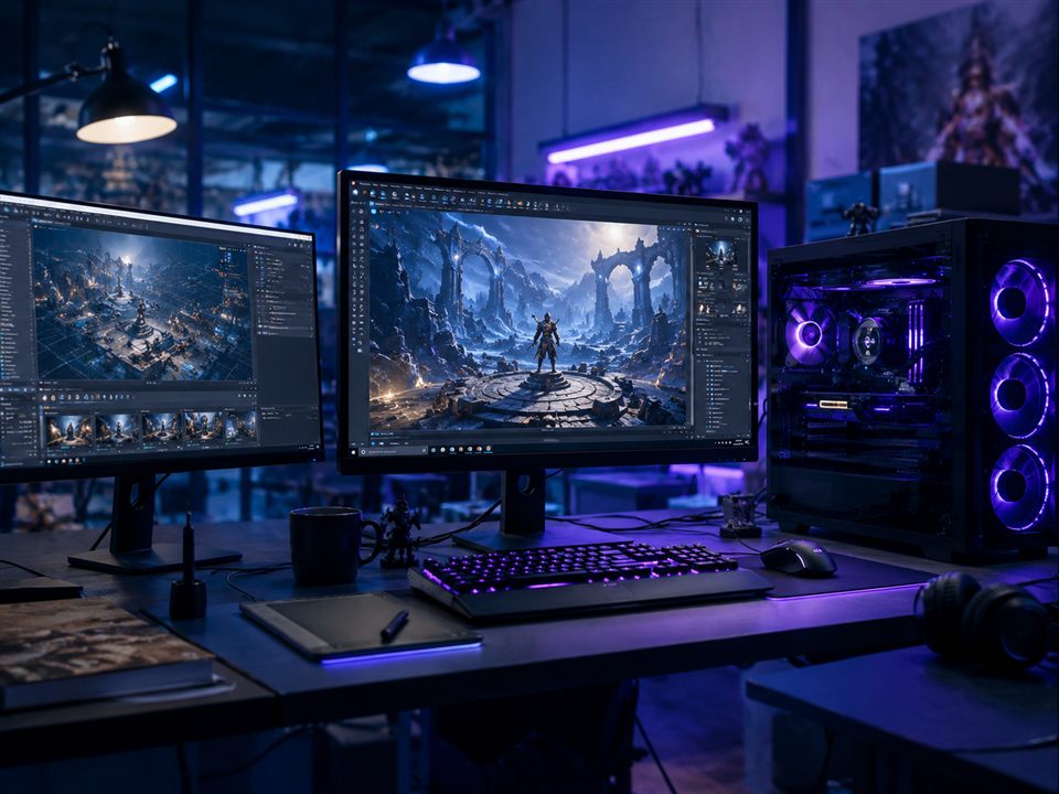 Création d’un univers de jeu vidéo